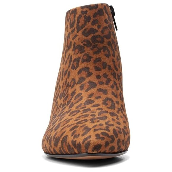 CLARKS Women's Linvale Sea Ankle Boot Size 7.5M In Dark Tan - Picture 3 of 11